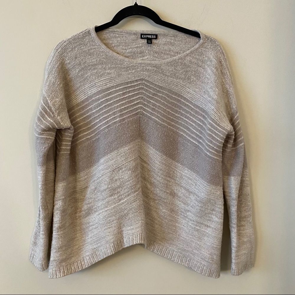 Express Wool/Mohair Mixed Knit Sweater